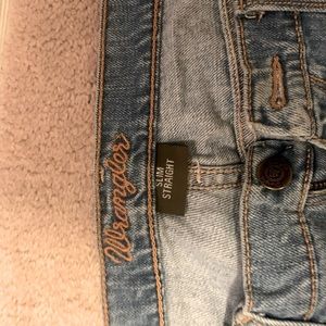 Wrangler slim straight jeans